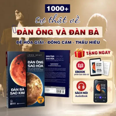 Bìa sách Đàn Ông Sao Hỏa Đàn Bà Sao Kim